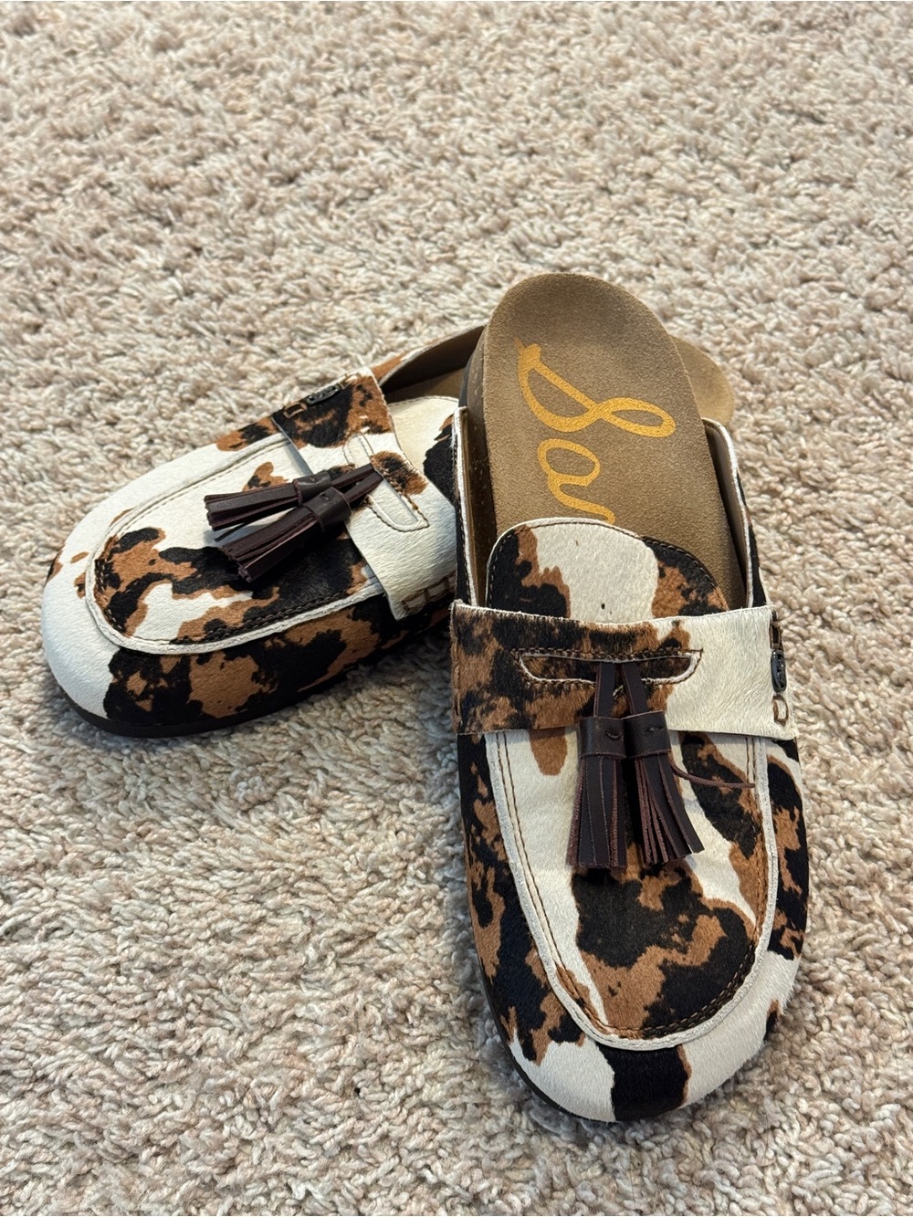 Sam Edelman Astrid Tassel Mules Size 8 - Picture 6 of 10